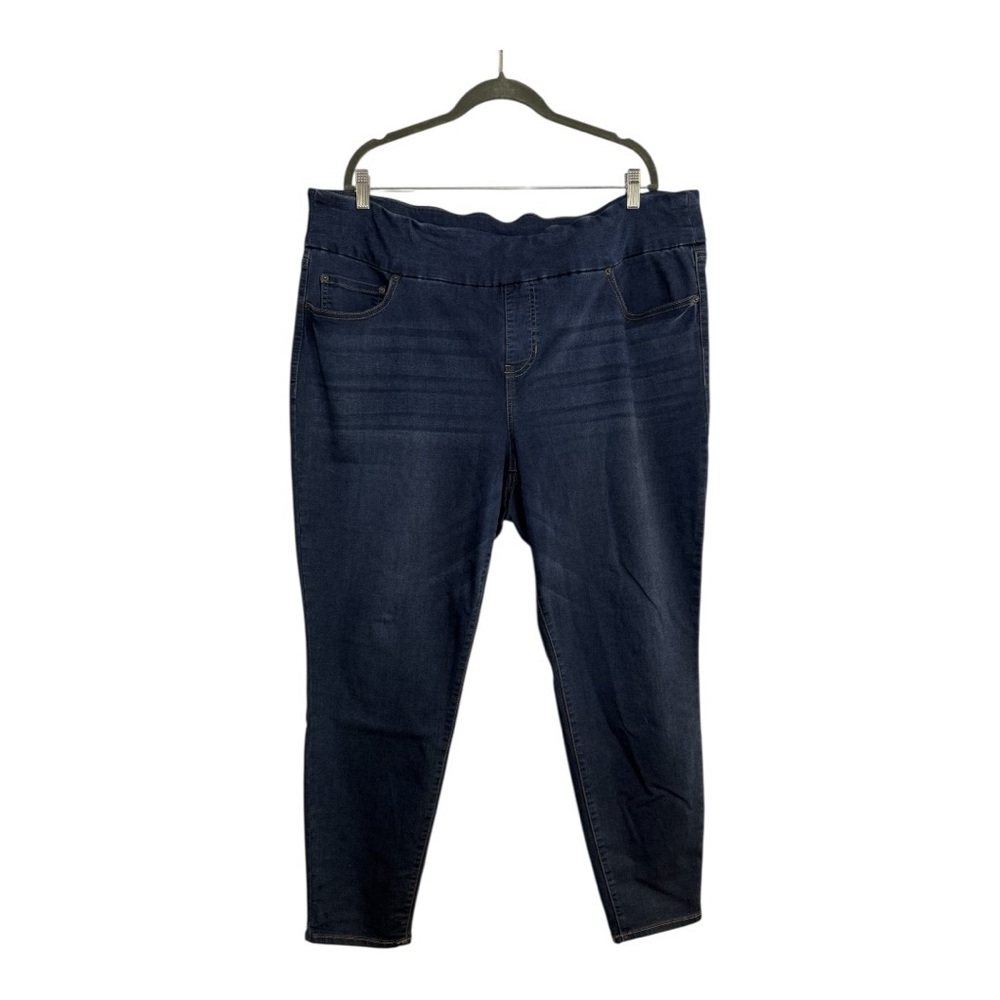 Modern Blue Jeggings with Streamlined Tapered Fit 3X
